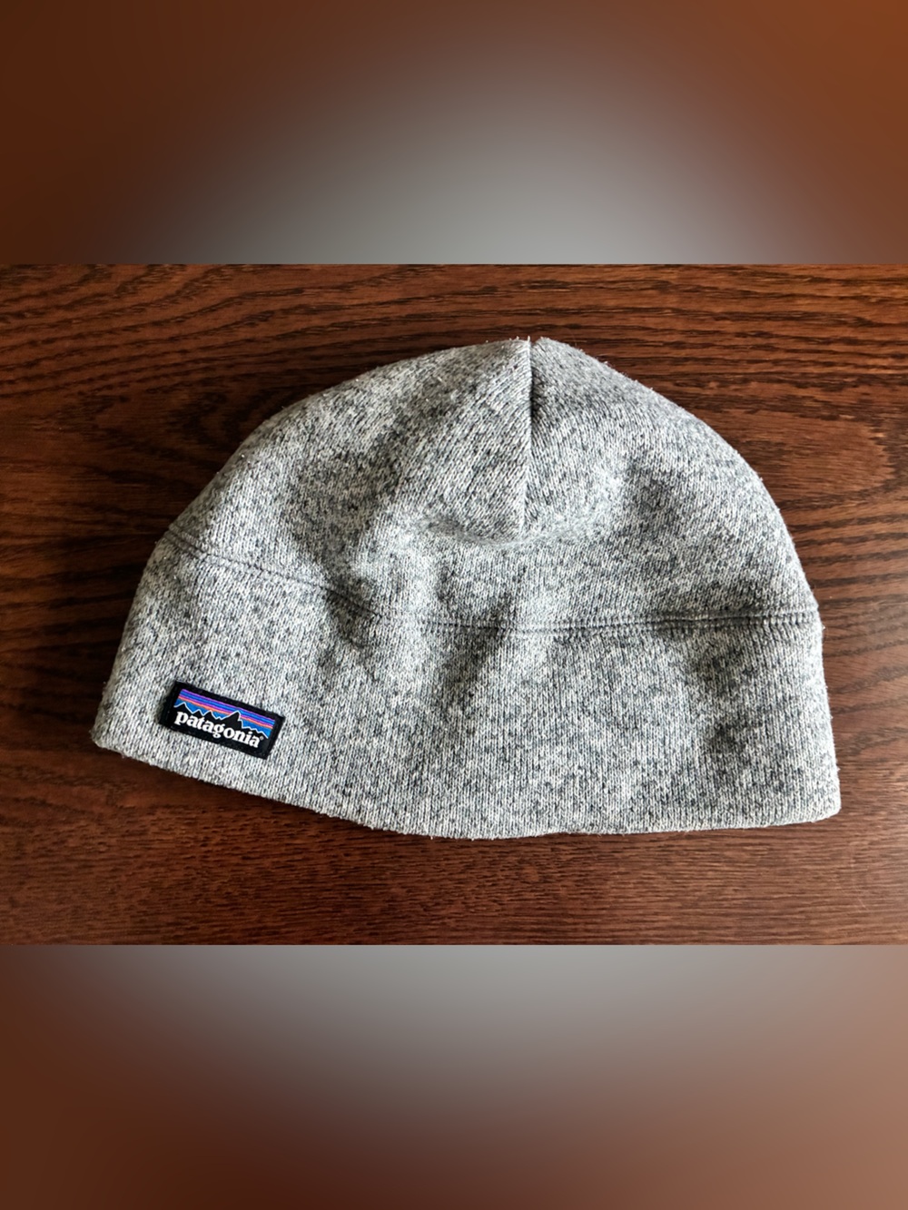 Patagonia Gray Heather Knit Beanie